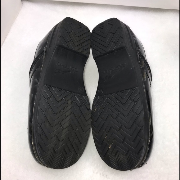 Dansko Reptile Print Clogs - Picture 7 of 7